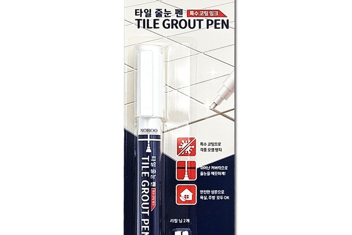 셀프시공 욕실 주방 타일 줄눈 펜