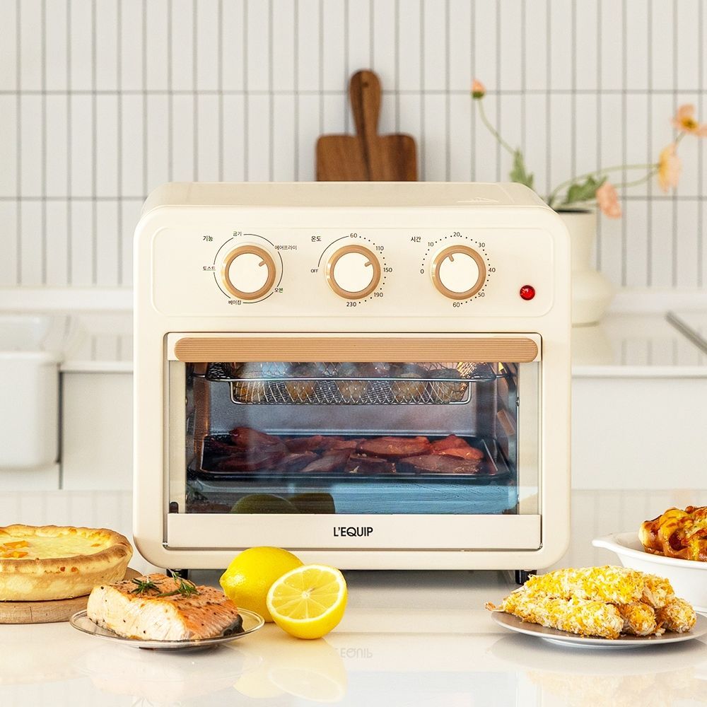 리큅 미니 에어프라이어 오븐 12L 분리세척 가능