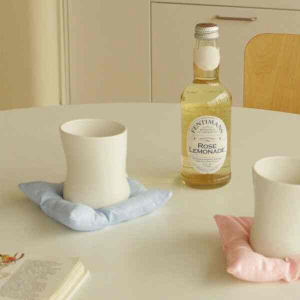 ふかふかクッションコースター