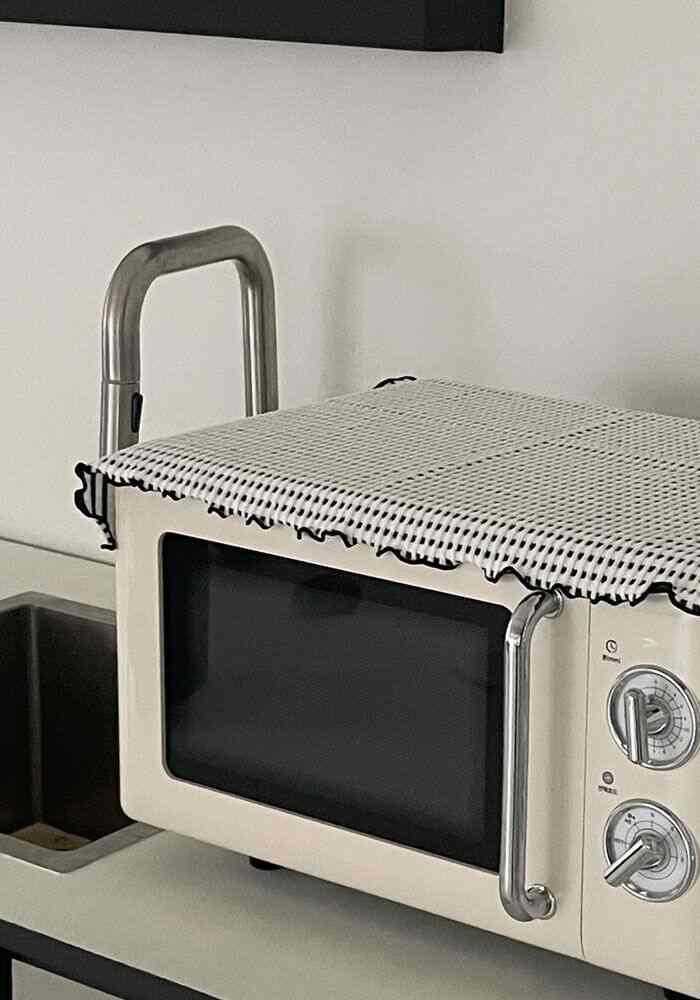 ストライプリバーシブルキッチンクロス