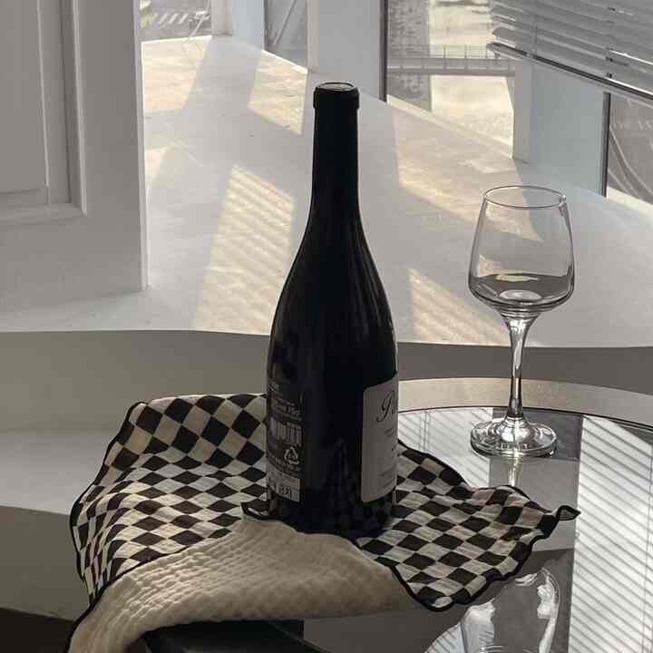 チェッカーボード キッチンクロス