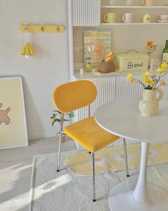 Easy Fabric Muffin コーデュロイ ダイニングチェア［6色］