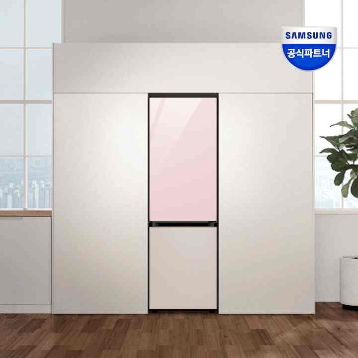 Bespoke 2ドア 333L 冷蔵庫 RB33A3661AP メタルクリーン