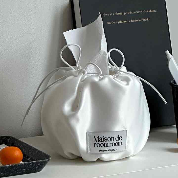 Drawstring Toilet Paper Cover (6 color)