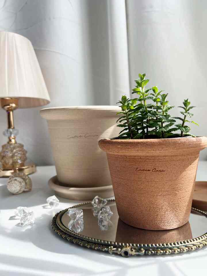 Redon テラコッタ植木鉢［2色・3サイズ］