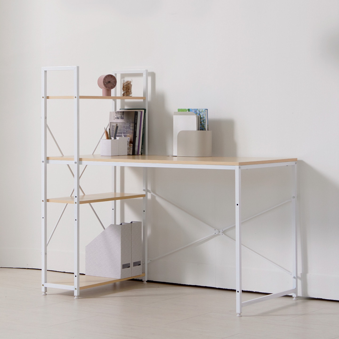 [중고] 베스트리빙 [리퍼]베이직 1200 H형 컴퓨터 책상 2colors