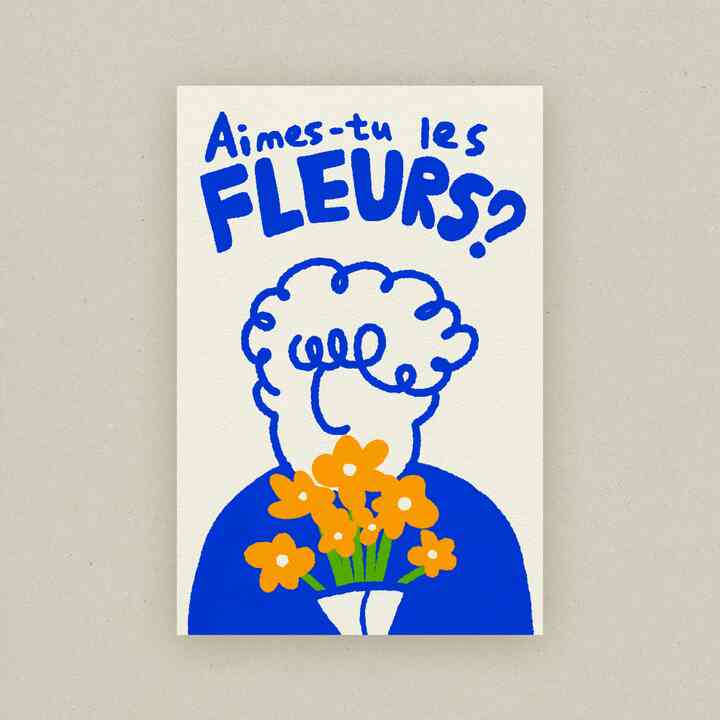 PARISIEN FLEUR ポストカード［4種］