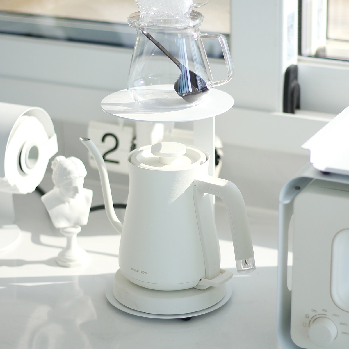 유도리 더팟 다용도랙 주방 소형 미니 선반 발뮤다겸용(2colors)