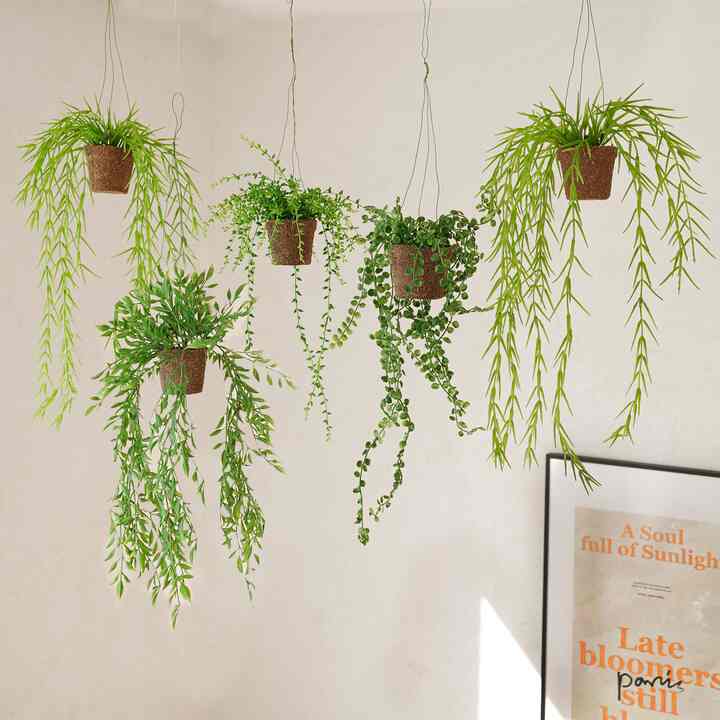 造花 ハンギングプラント［6種］