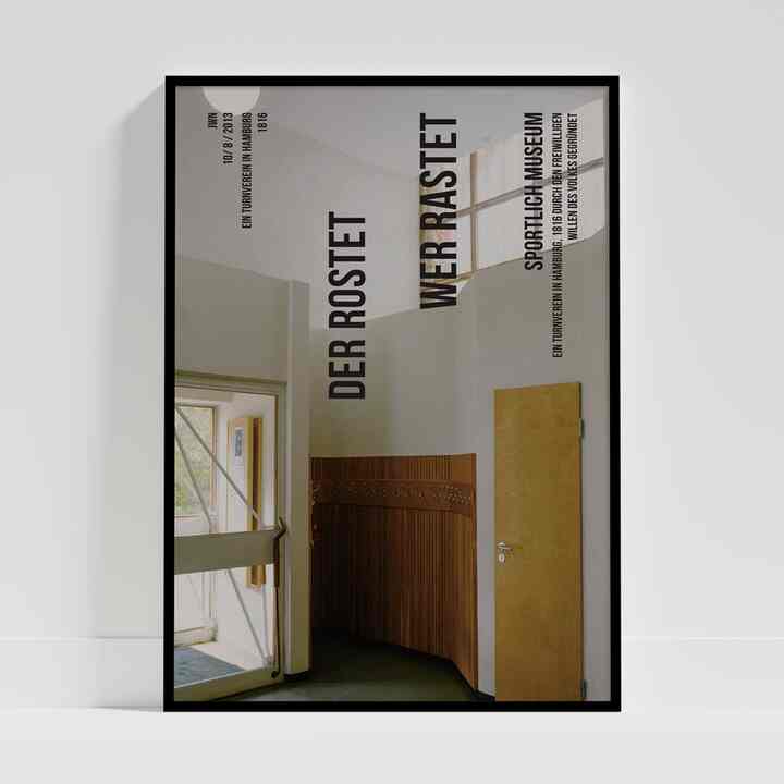 【souffle】Wer rastet, der rostet ポスター［3サイズ］