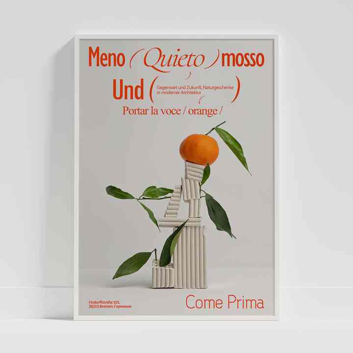 インテリアアートポスター souffle Statische Atmosphare