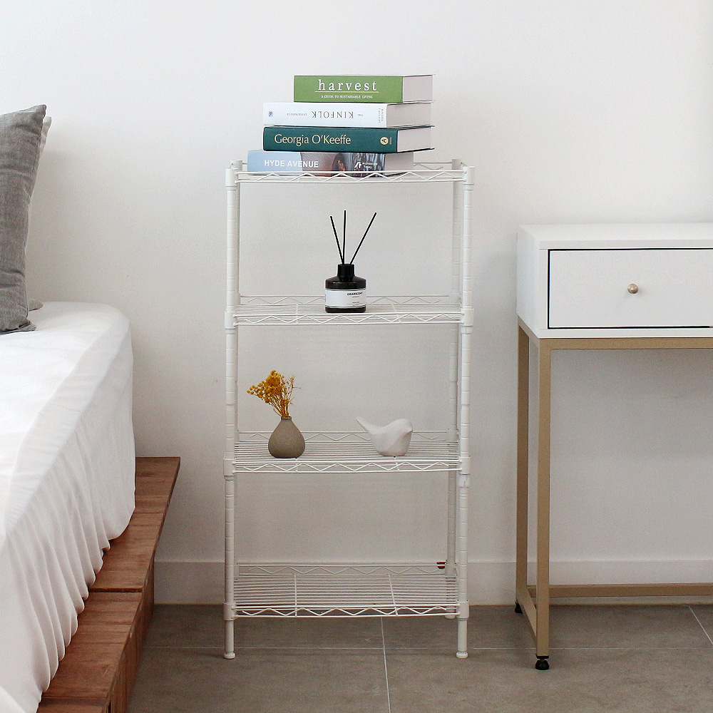 [리벤스][오늘출발][신상품]리벤스 메탈 철제 수납 선반 4단 (450)