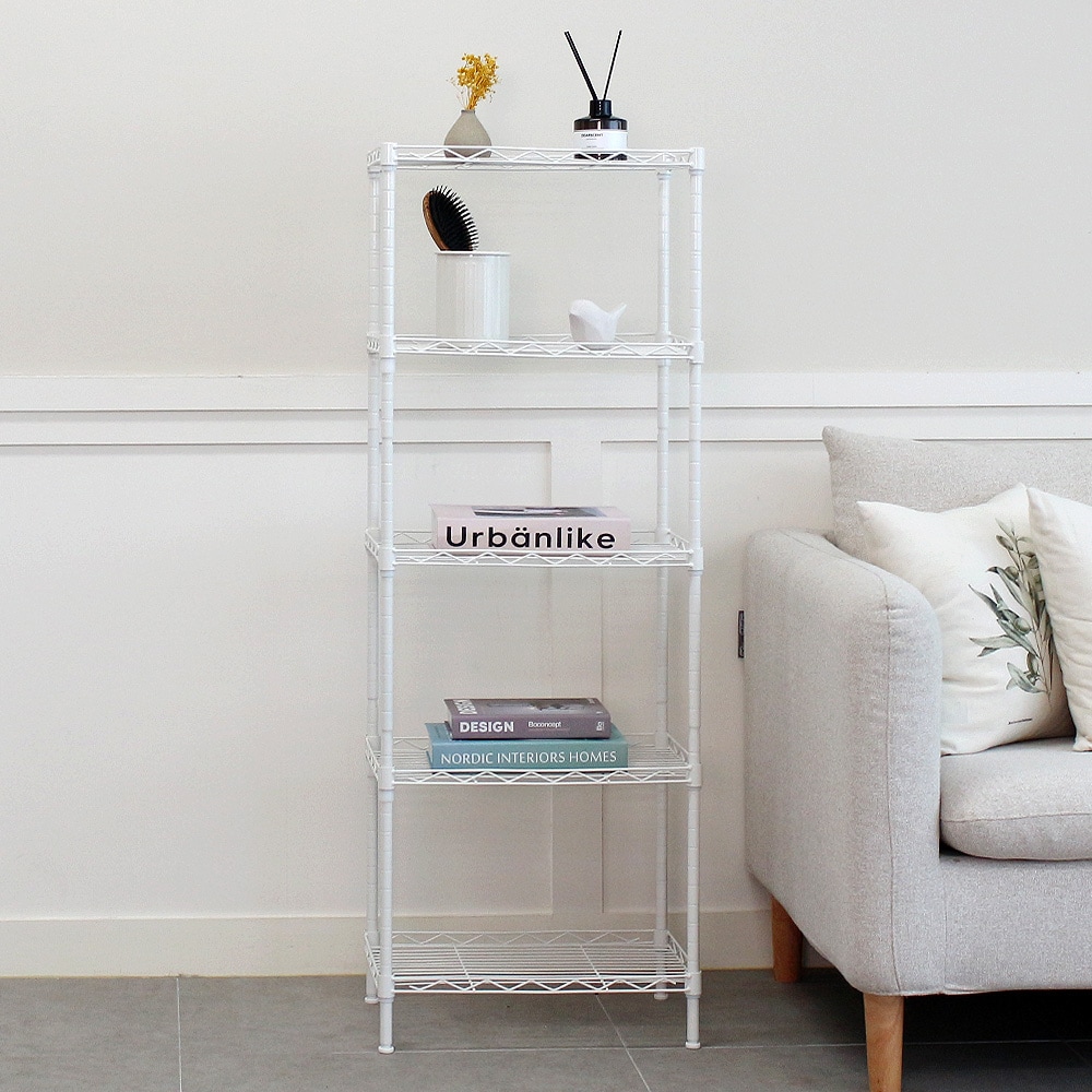 [리벤스][오늘출발][신상품]리벤스 메탈 철제 수납 선반 5단 (450)