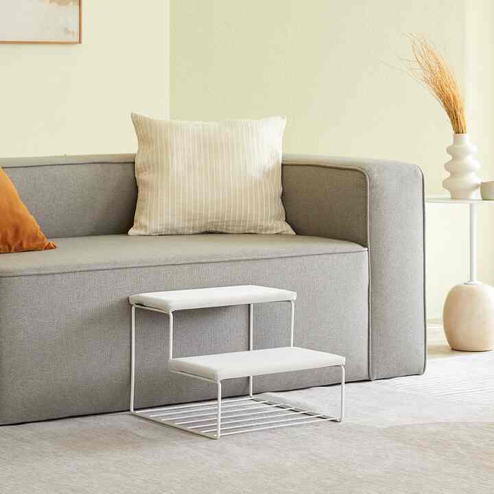 タンタン ペットステップ 階段 2段［4色］