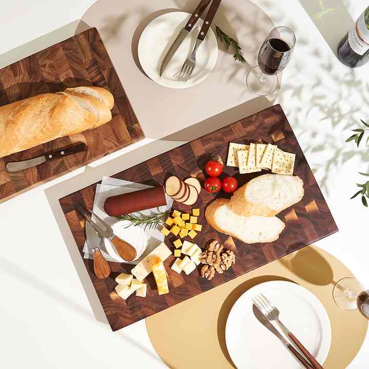 Meh wood エンドグレインまな板［2種・2サイズ］