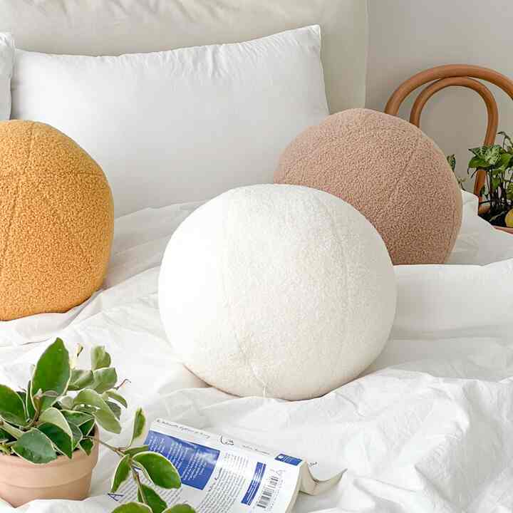 fluffy ボールクッション［3色］