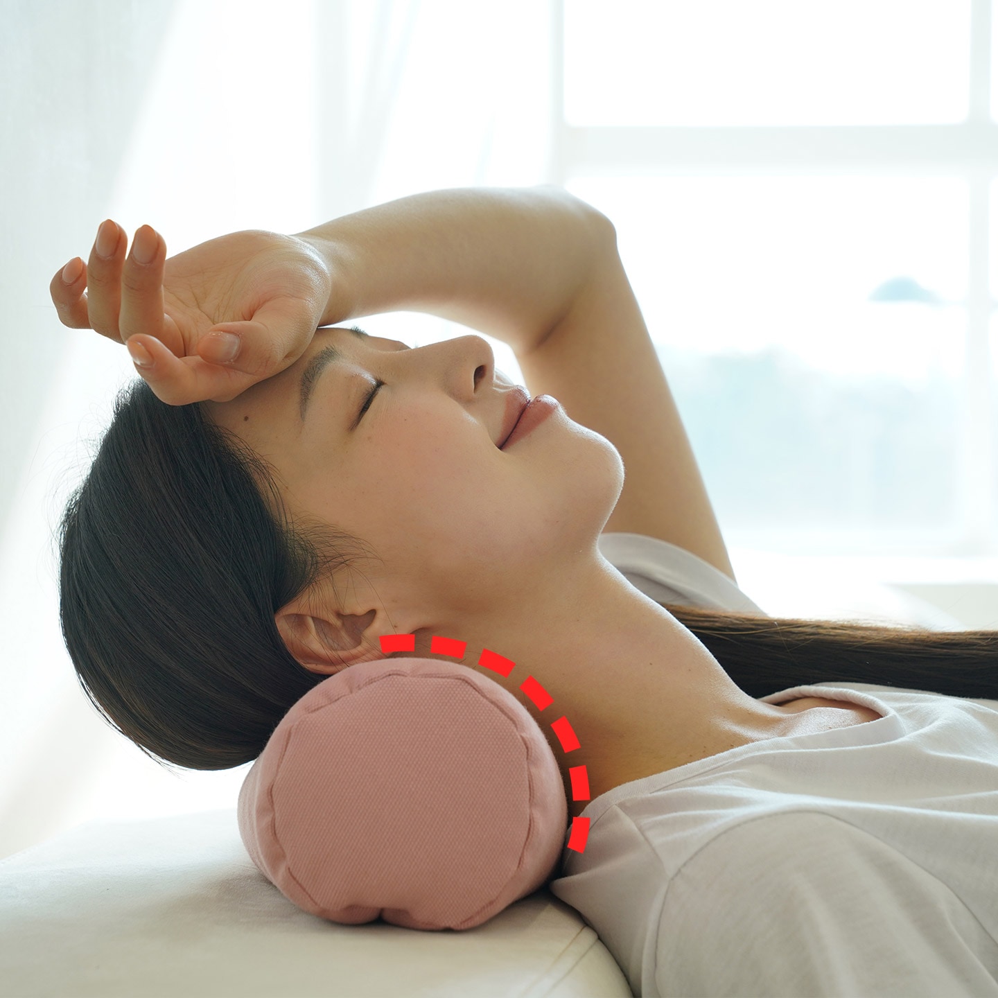 리브맘 C커브 안녕거북이 낮은 경추베개 숙면베개 