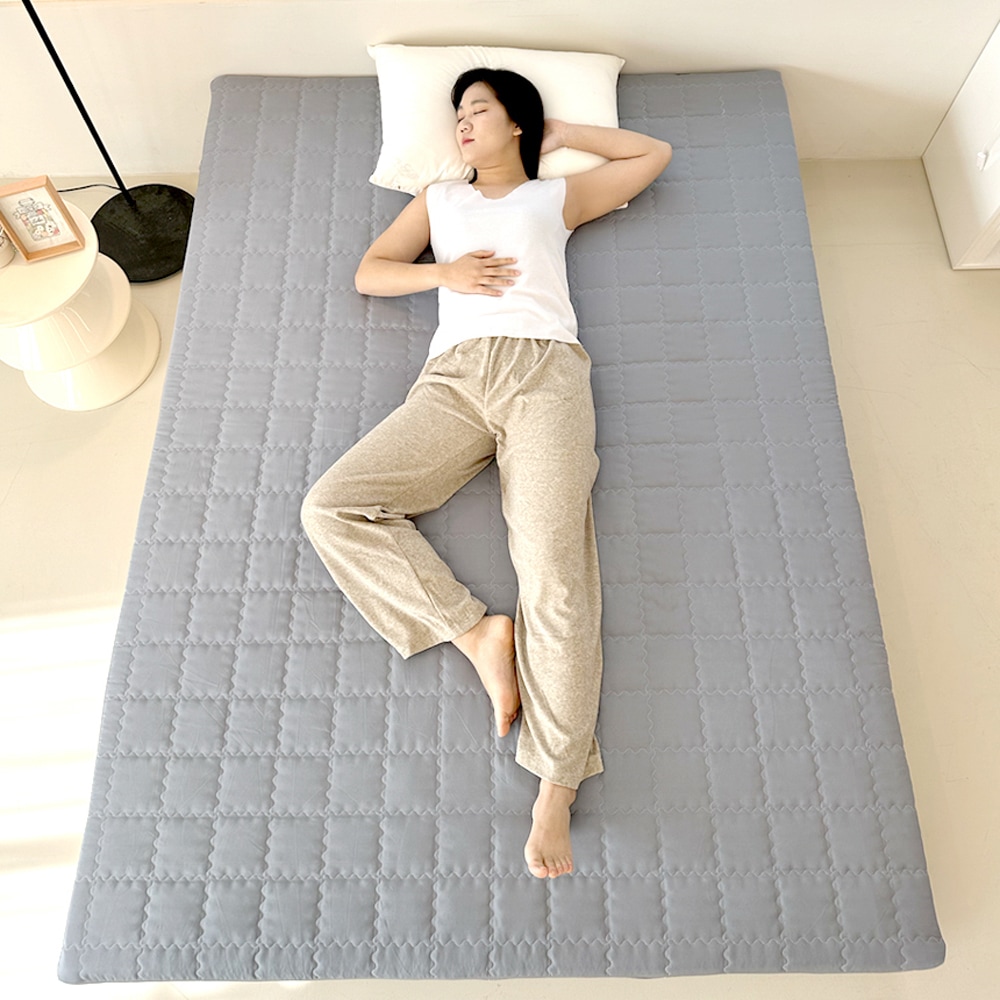 작은쉼터 허리 환자를 위한 탄탄한 메모리폼 라텍스 원룸 토퍼 매트리스 MS/SS/Q/무료커팅