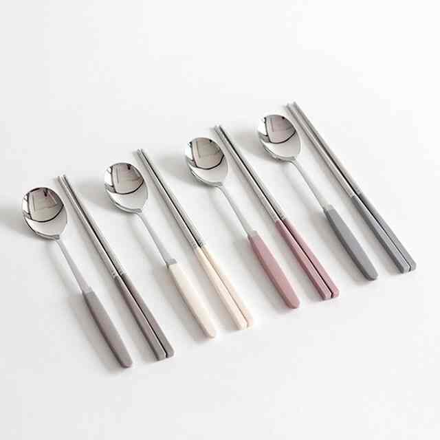 Kamome Velvet-Tone Spoon & Chopsticks Set of 2