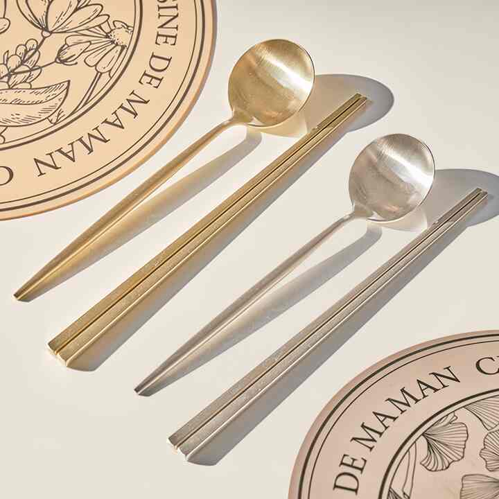 2+2 CUISINE DE MAMAN クラシック カトラリー 4人 8点セット［2色］