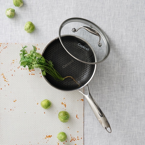 냄비·뚝배기 > Cookcell 블랙큐브 편수냄비 싱글 16cm | 오늘의집 쇼핑