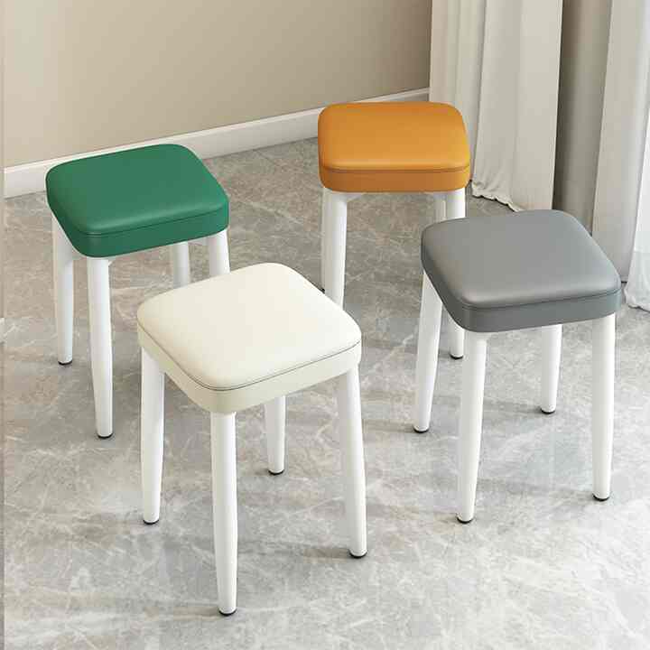 スクエア カラー スツール［7色］