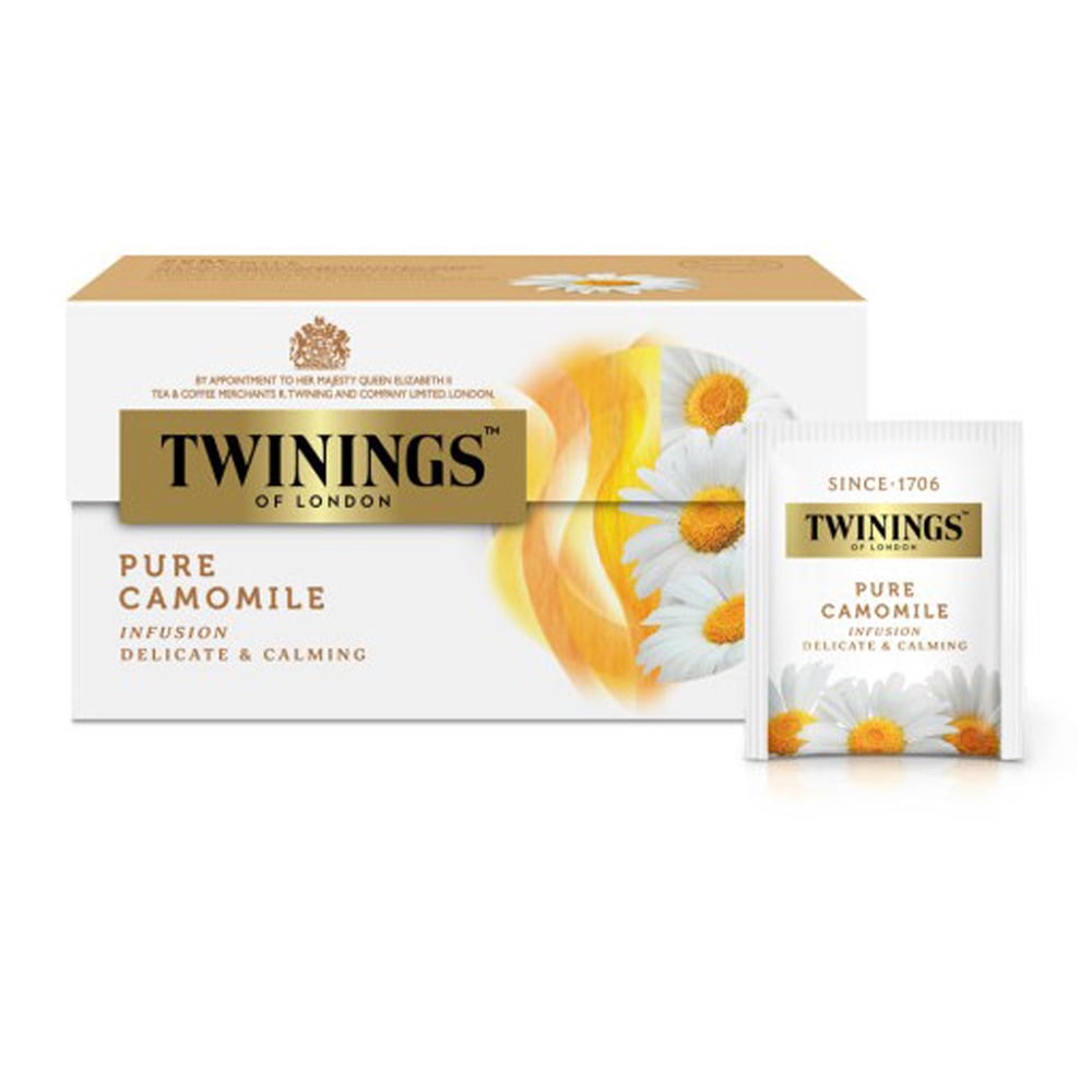 [신상품] 트와이닝스 트와이닝 캐모마일 티 twg 카모마일 차 티백 수면에좋은차 카페인없는차 25개