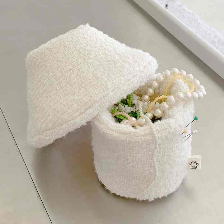 マッシュルーム 収納ケース Tweed Cream Mushroom (Basic/Giant)