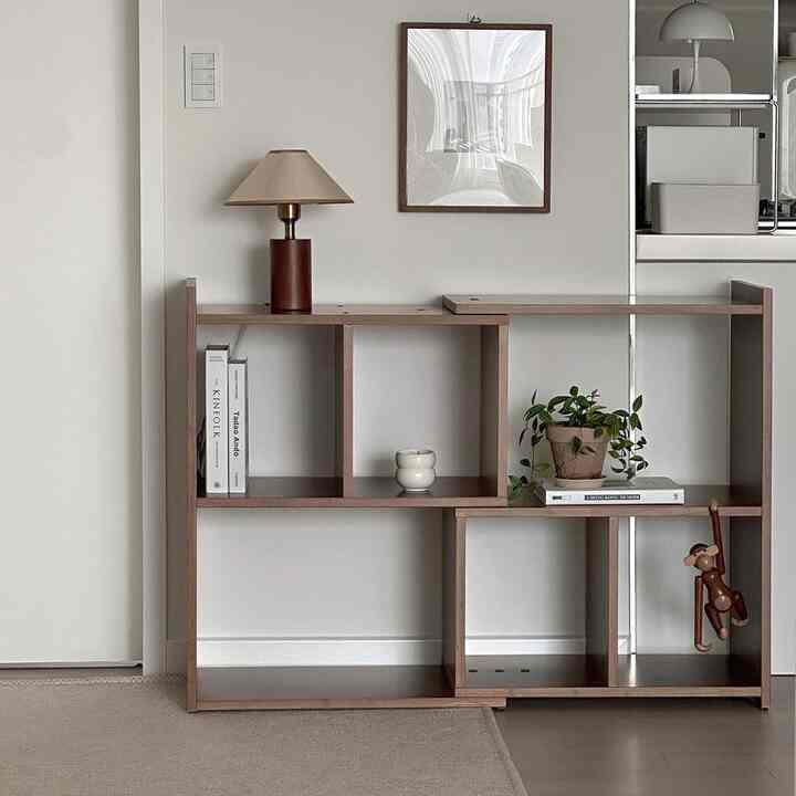 HEIM 伸長式 2段 ローシェルフ 130cm