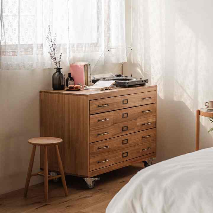 Bistro Daily 3段 書類ケース チェスト 100cm