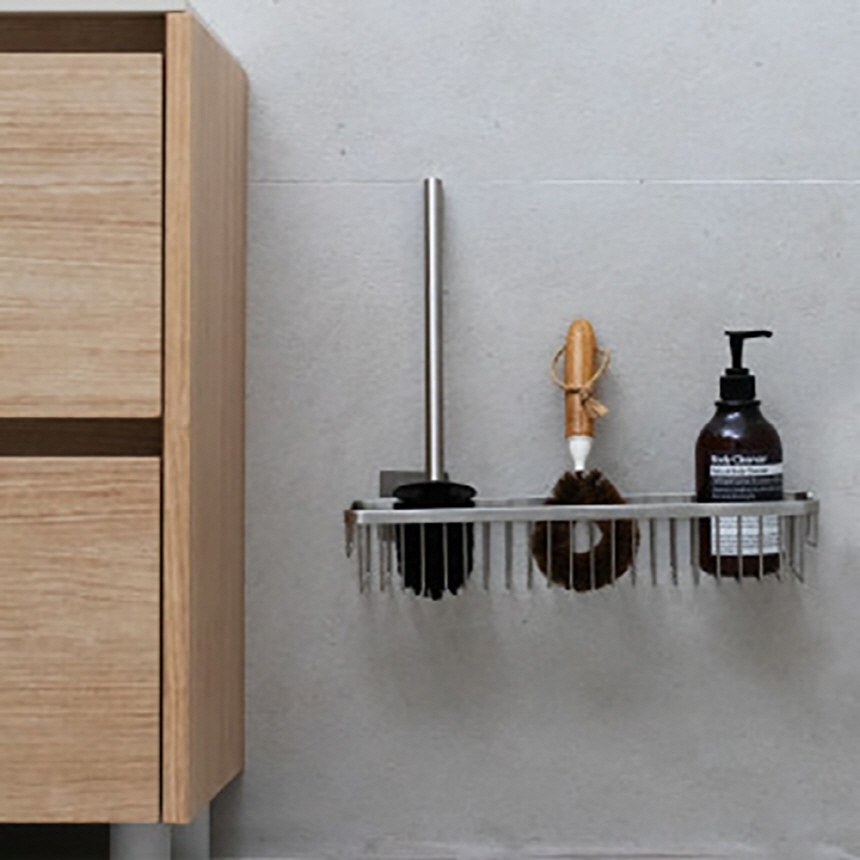 무타공 304 무광 올스텐 와이어 선반 물빠짐 3size