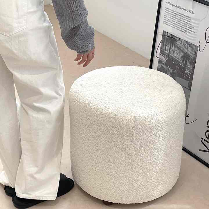 ブークレー 円形スツール［3色・2サイズ］