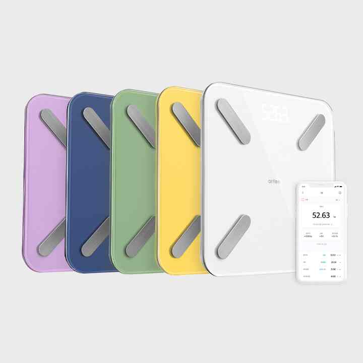 T8 スマート体組成体重計［5色］