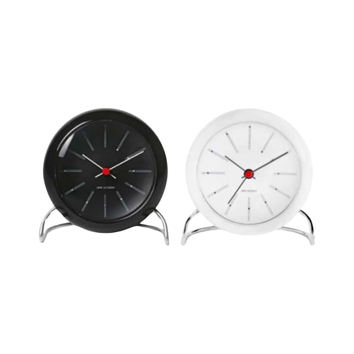 AJ Bankers Table Clock (2 colors)
