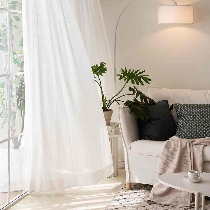 ディア マイ バレリーナ シフォンカーテン