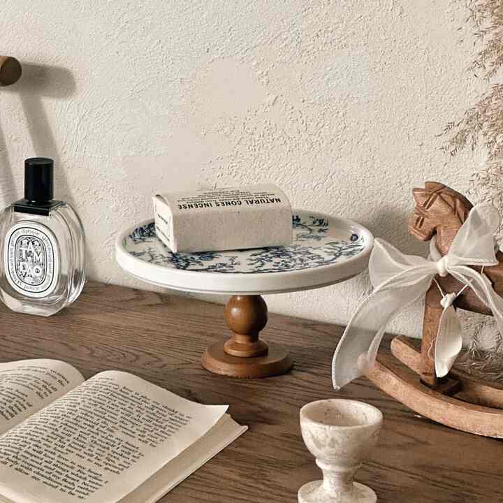 Vintage Fleurette スタンディング トレー［2色］