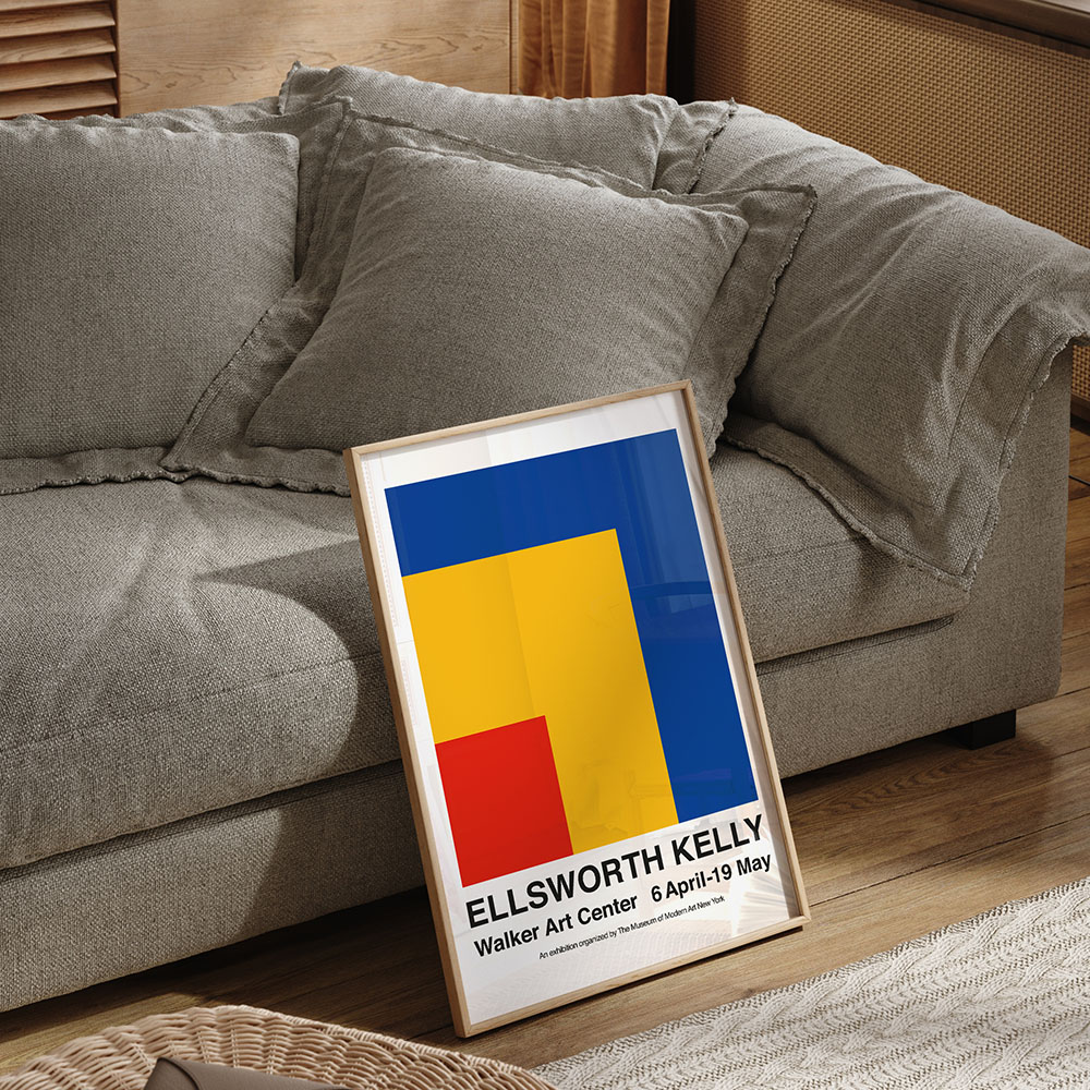 에덴미술 엔조마리 엘스워스켈리 팝아트 일러스트 드로잉 추상화 인테리어 액자_켈리색채