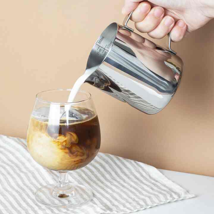 ステンレス ミルク スチームピッチャー 350ml