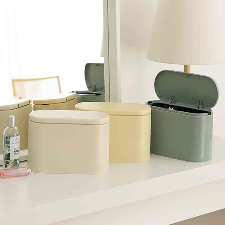 プベルドママン スリムミニゴミ箱 2L［3色］