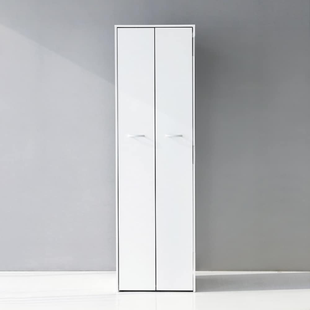 마켓비 글라트 2문 옷장 화이트슬라이딩 높은책장 