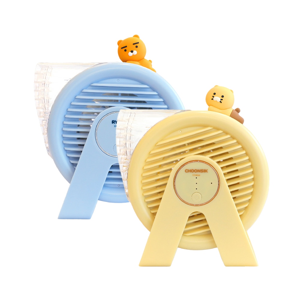 카카오프렌즈 카카오프렌즈 무선 탁상용 선풍기 라이언/춘식이