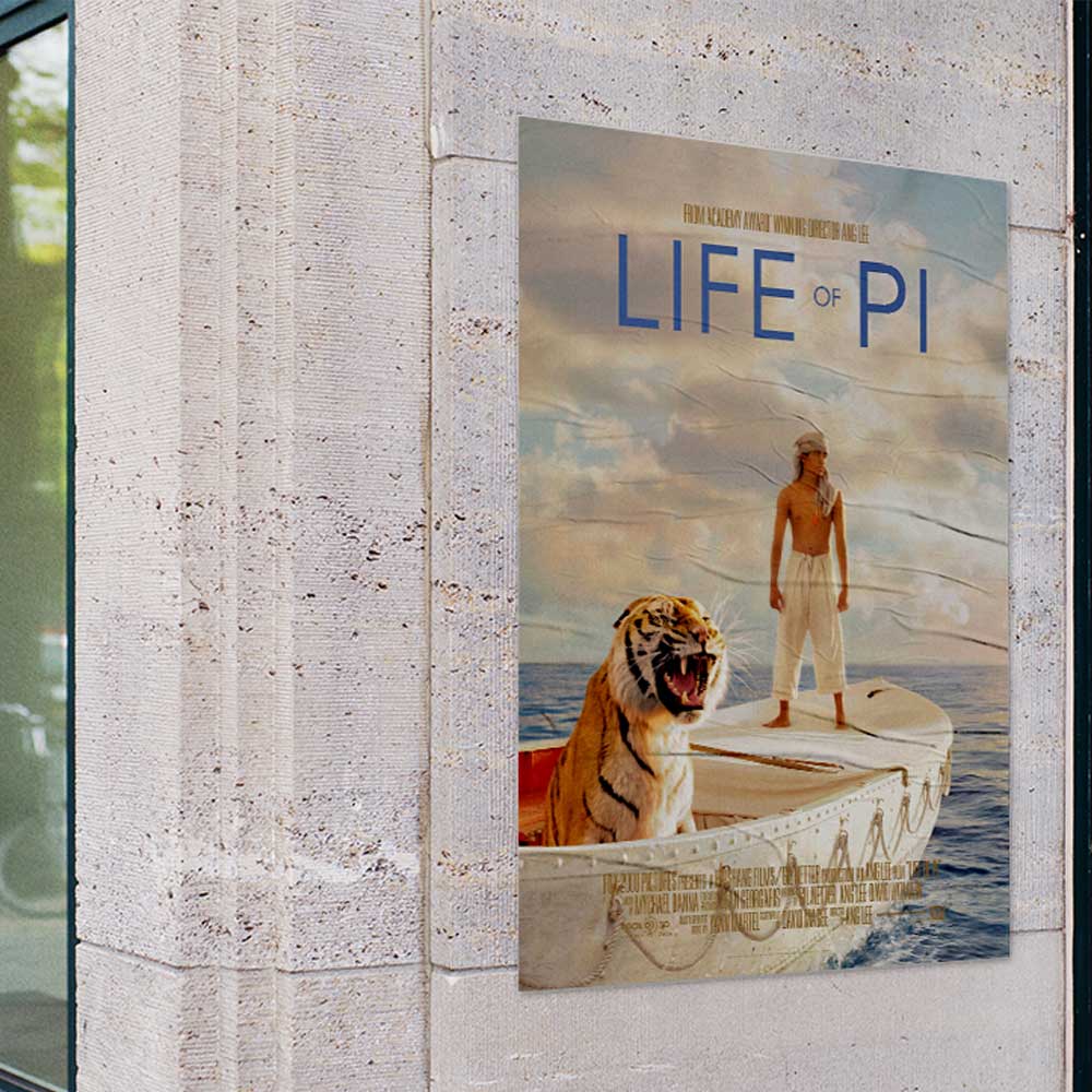 [오늘출발] [신상품] 마카오팜 영화 포스터 명화액자(2+1) 12_LIFE OF PI