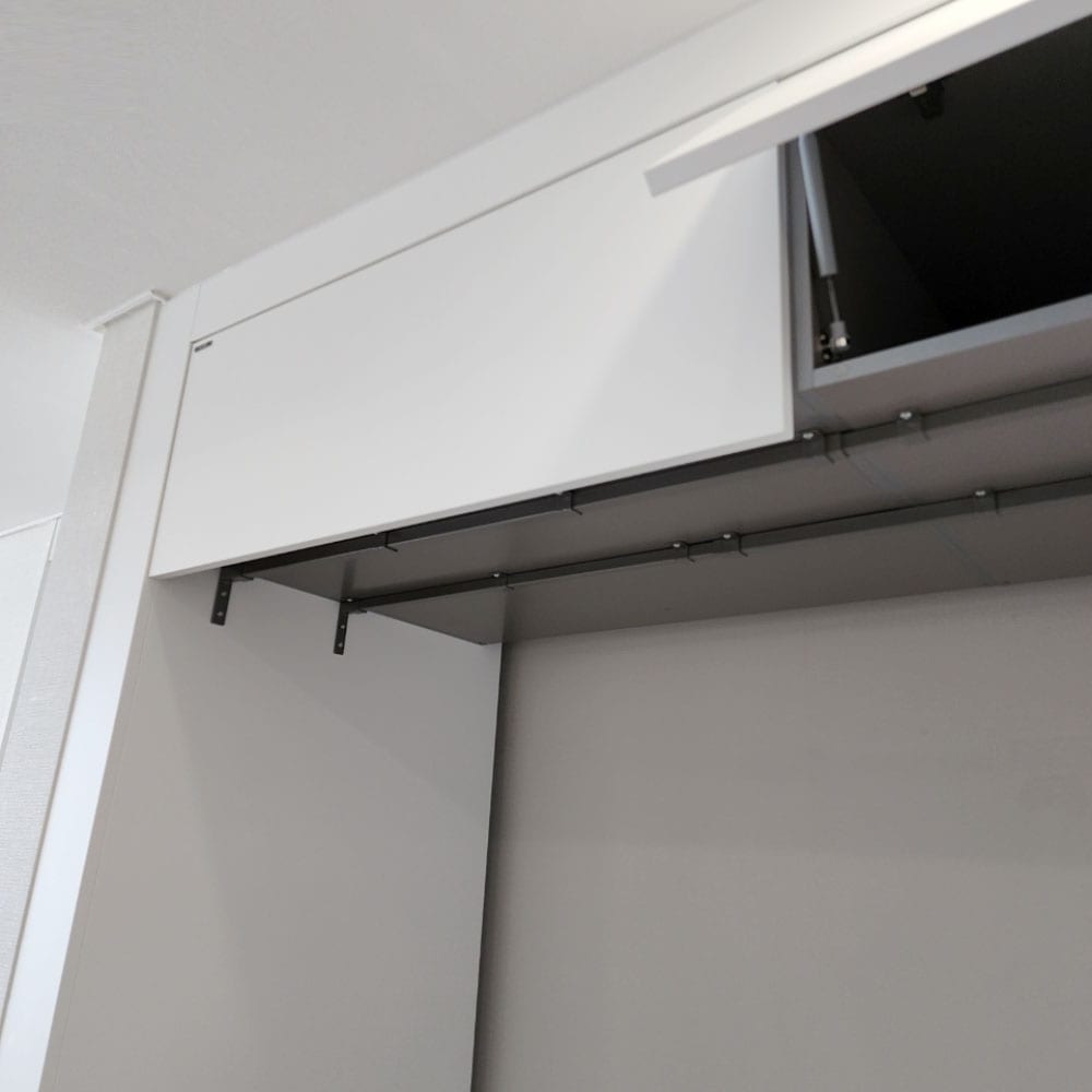 [신상품]올리빙스 냉장고장 선반 휨방지 철제 받침 싱크대 주방인테리어