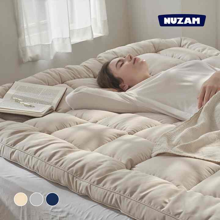 ウォッシャブル トッパーマットレス［3色・2サイズ］