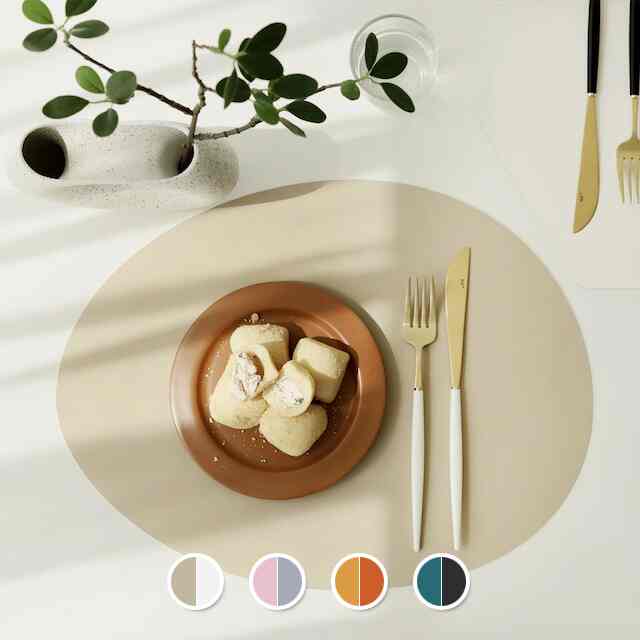 ツートン テーブルマット［4色］