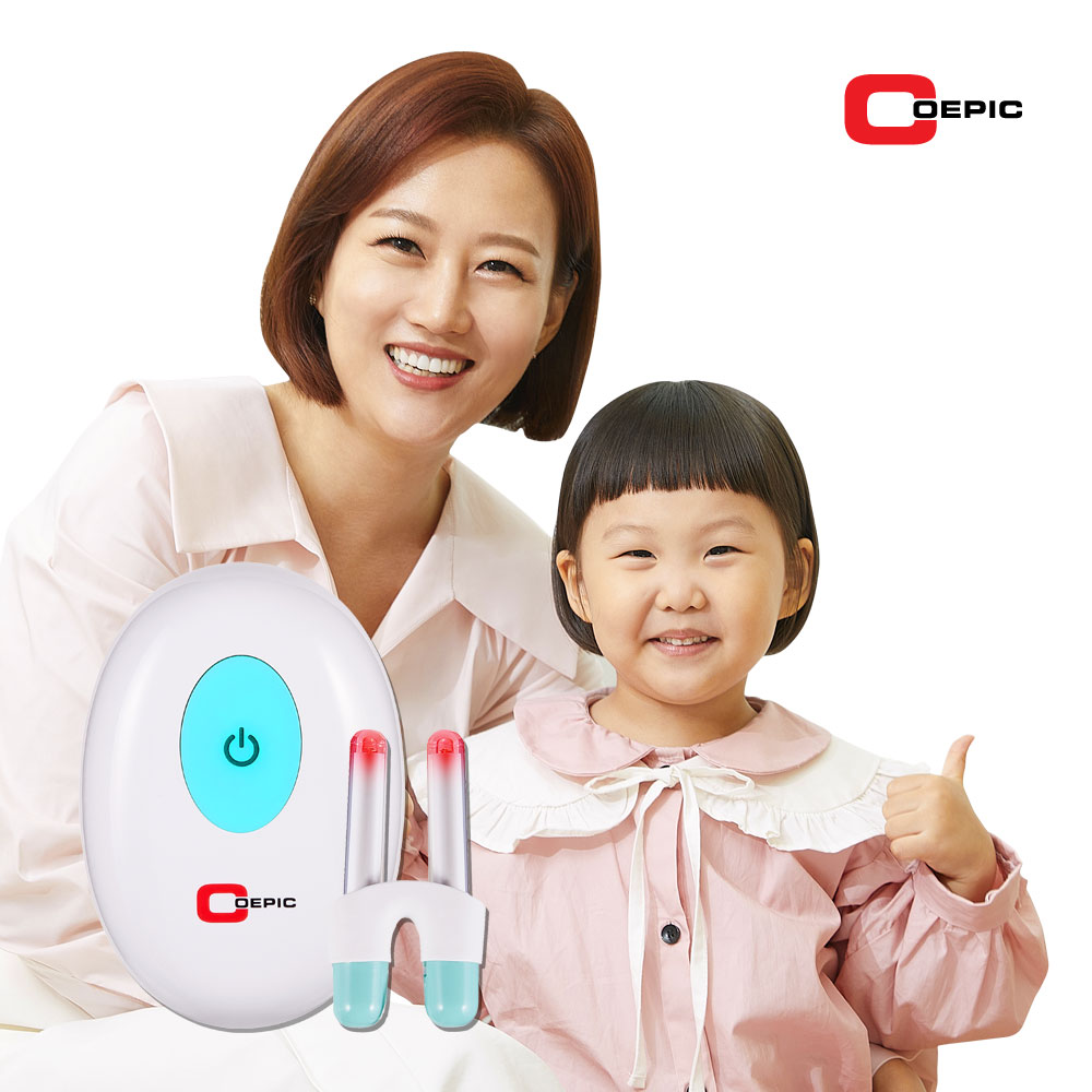 코에픽 콧물 코막힘 재채기 가정용 비염치료 의료기기 코에픽 1인 SET