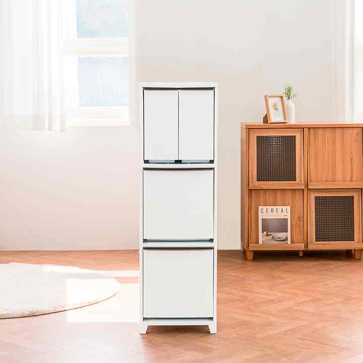 スタンドリサイクルゴミ箱 3段