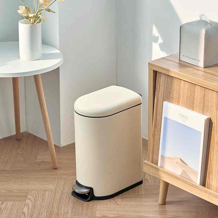 select ペダル式 ゴミ箱 10L［3色］
