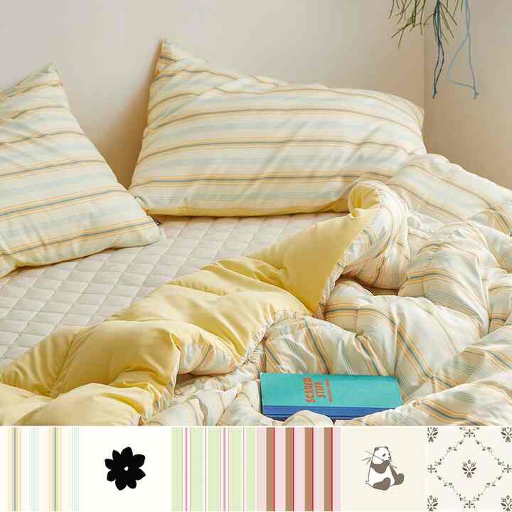 DUST-FREE SEMIFIBER 四季用掛け布団セット［6色・2サイズ］