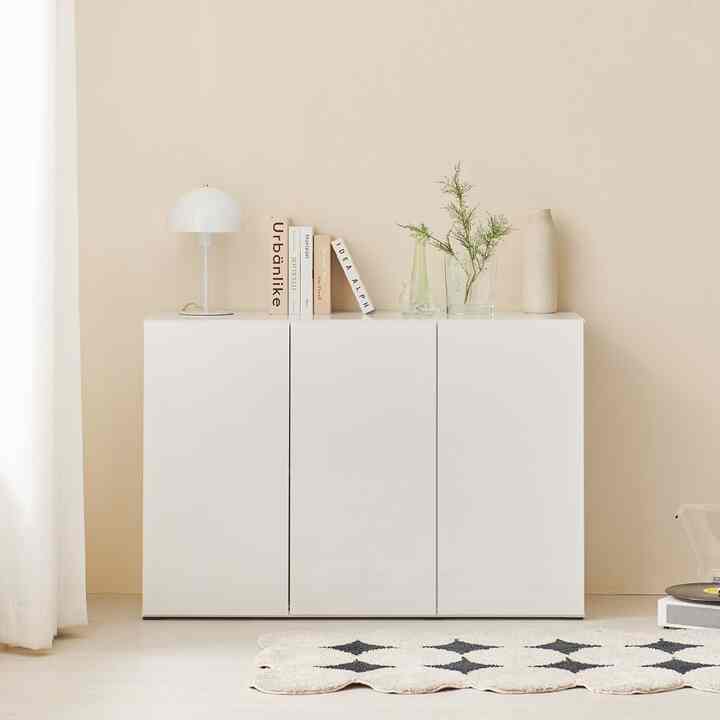 Fine Pro 1200 2段ハイ収納キャビネット［2色］